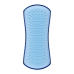 Щітка для вичісування собаки Pet Teezer Mini De-shedding&Grooming Blue 5060630041694